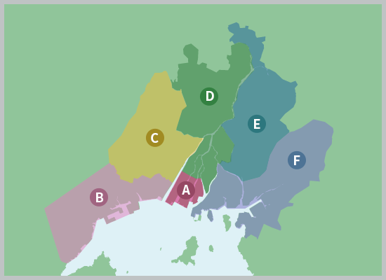 配送エリアについて