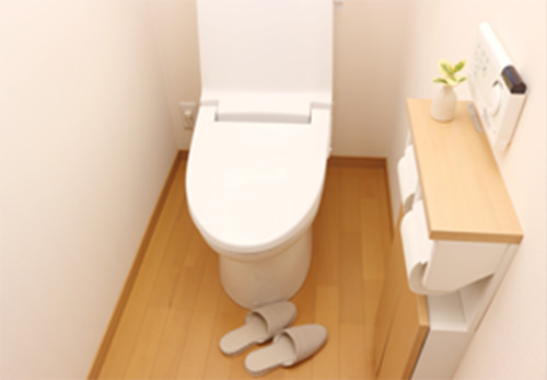 トイレの衛生管理に